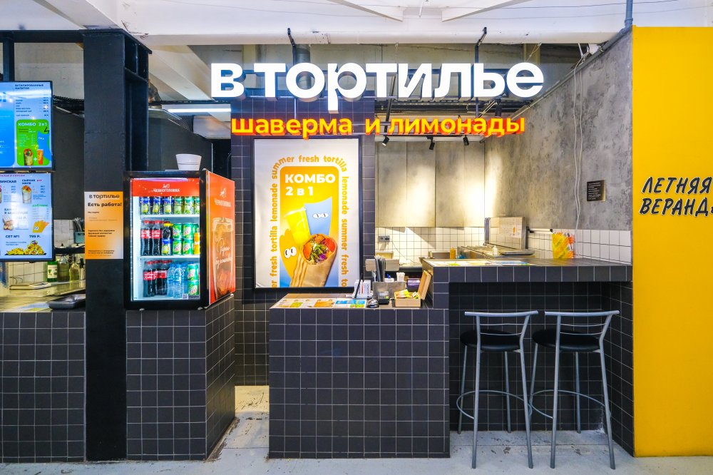 В тортилье